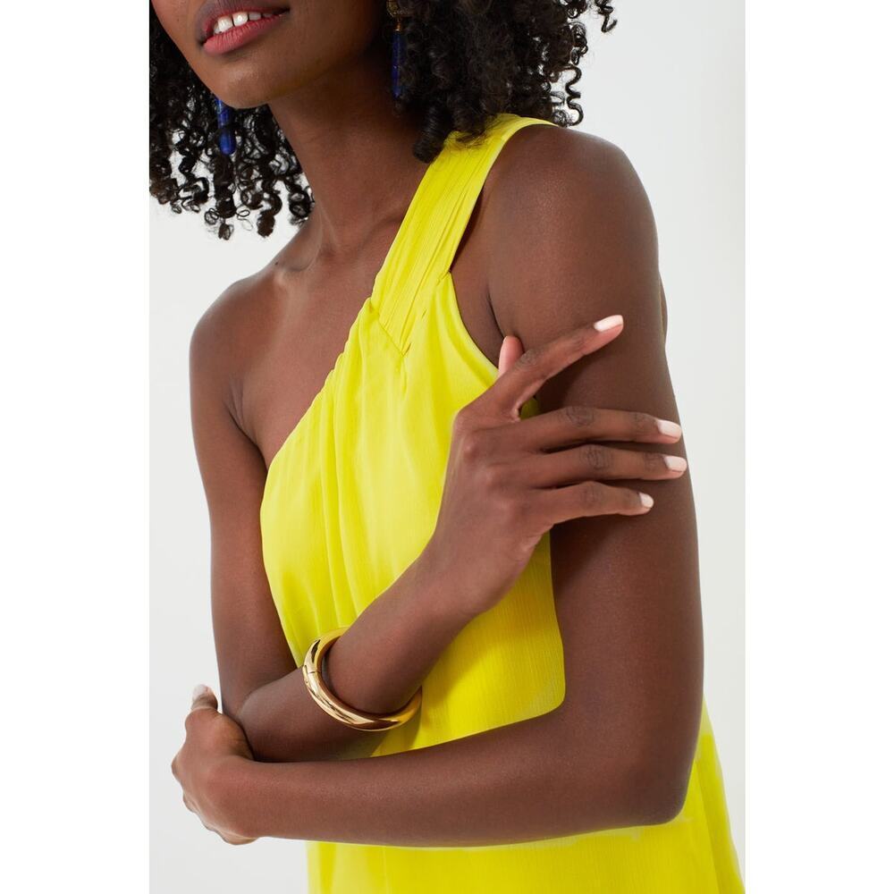 POMANDER PLACE Yellow Soleil Gown Size XL NWT Retail $148 Tuckernuck - Picture 5 of 8